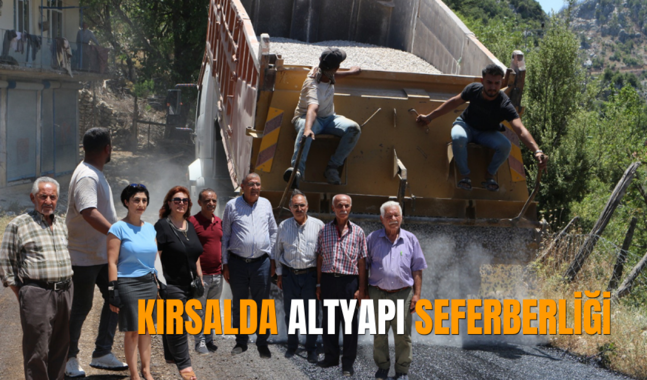 Kırsalda altyapı seferberliği