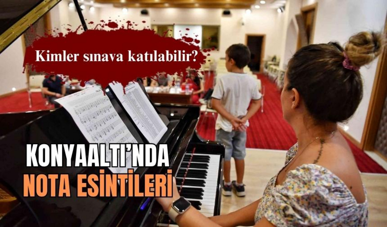 Konyaaltı’nda nota esintileri