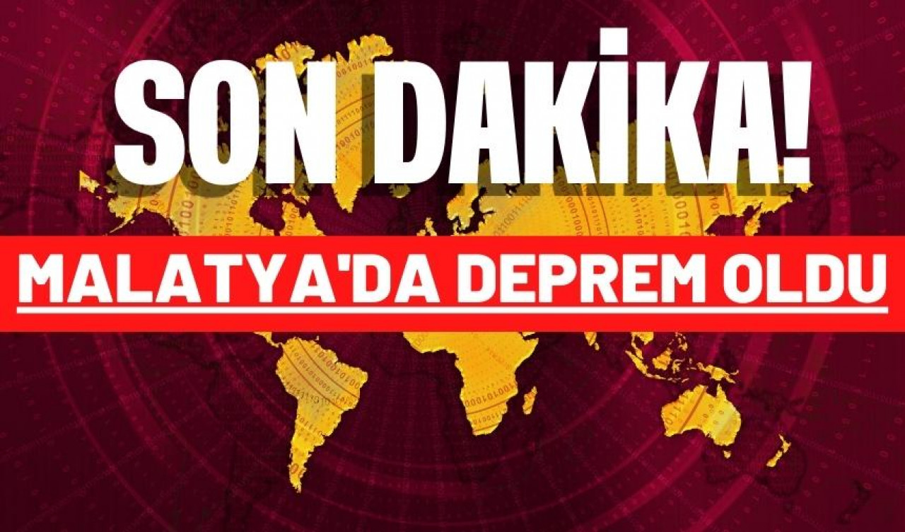 SON DAKİKA ! ANTALYA'DA DEPREM