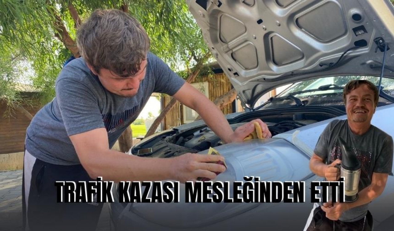 Trafik kazası mesleğinden etti