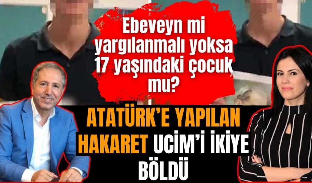 Atatürk'e yapılan saygısızlık UCİM'i ikiye böldü