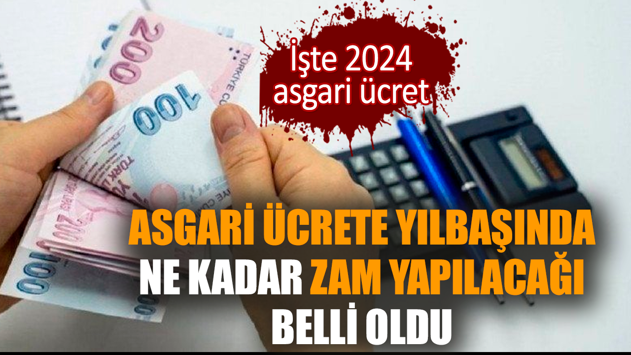 Asgari ücrete yılbaşında ne kadar zam yapılacağı belli oldu