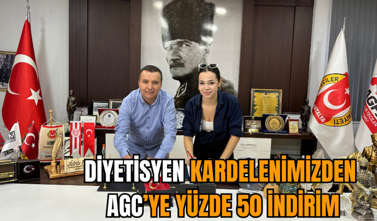 Diyetisyen Kardelenimizden AGC’ye Yüzde 50 İndirim