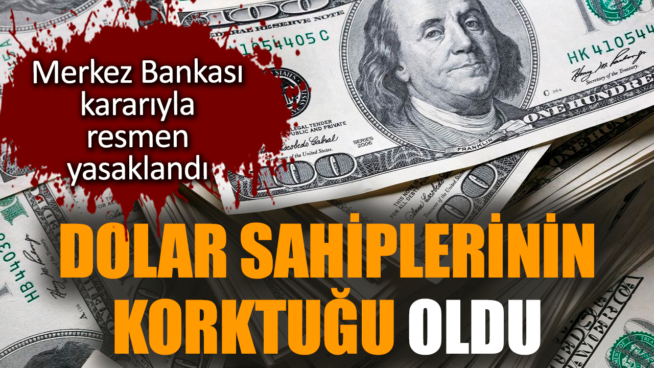 Dolar sahiplerinin korktuğu oldu