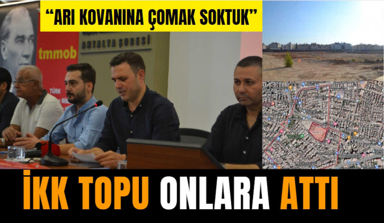 İKK TOPU ONLARA ATTI