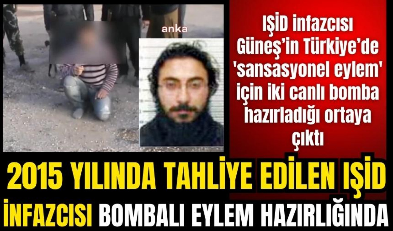 IŞ*D infazcısı Türkiye'de canlı bombalı eylem hazırlığında