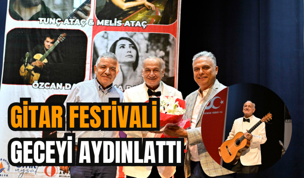 Gitar Festivali geceyi aydınlattı