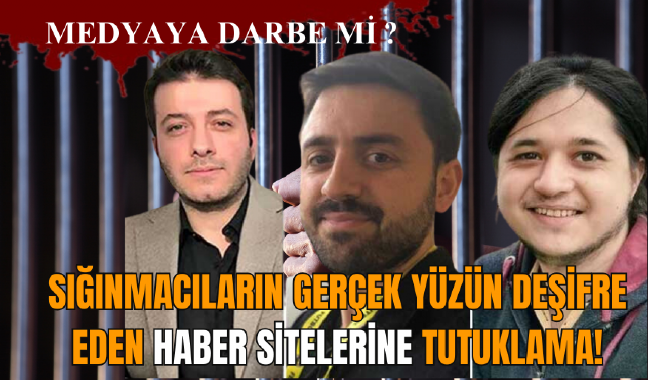 Sığınmacıların gerçek yüzün deşifre eden haber sitelerine tutuklama!