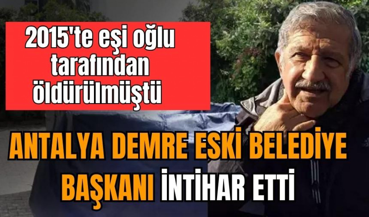 Eski belediye başkanı intihar etti