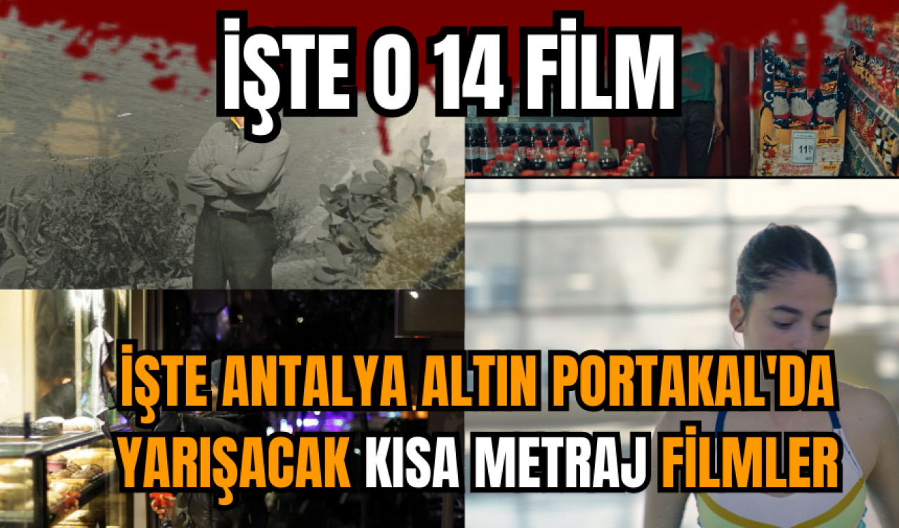 İşte Antalya Altın Portakal'da yarışacak kısa metraj filmler