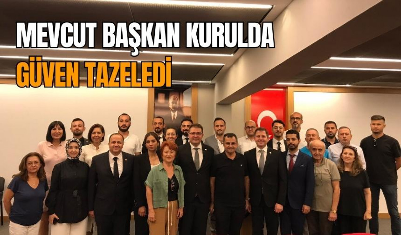 Mevcut Başkan Erçin güven tazeledi