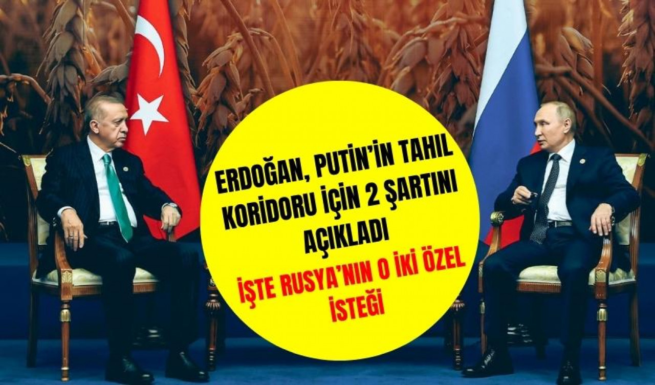 Putin’in tahıl koridoru için 2 şartı var