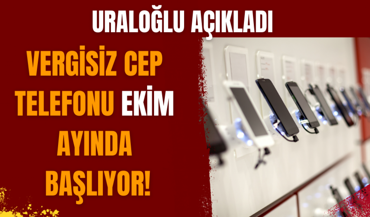 Vergisiz cep telefonu Ekim ayında başlıyor!