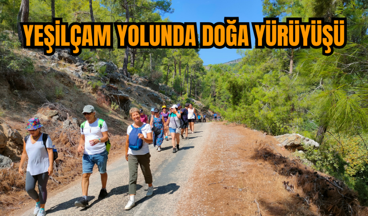 Yeşilçam yolunda eşsiz doğa yürüyüşü