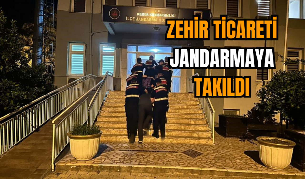 Zehir ticareti jandarmaya takıldı