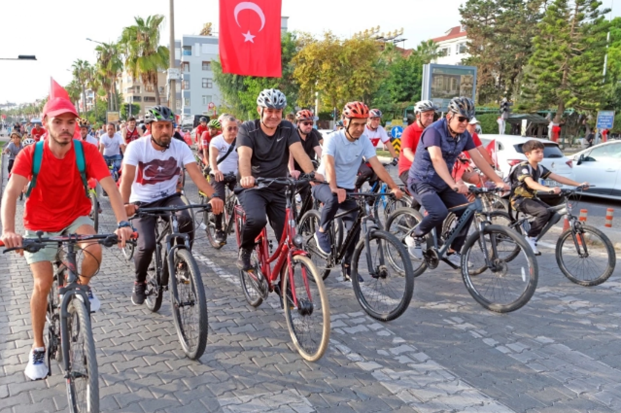 Alanya’da 100. Yıl Bisiklet Turu başladı