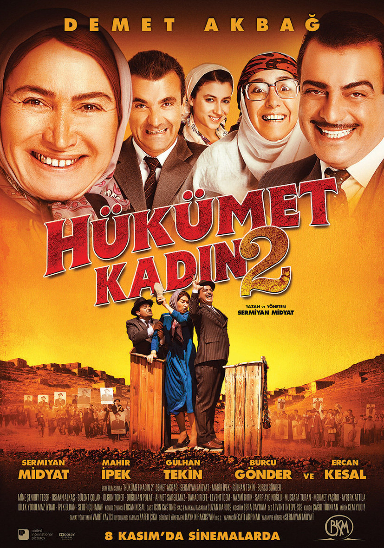 Hükümet Kadın 2 nerede çekildi Oyuncuları kimler