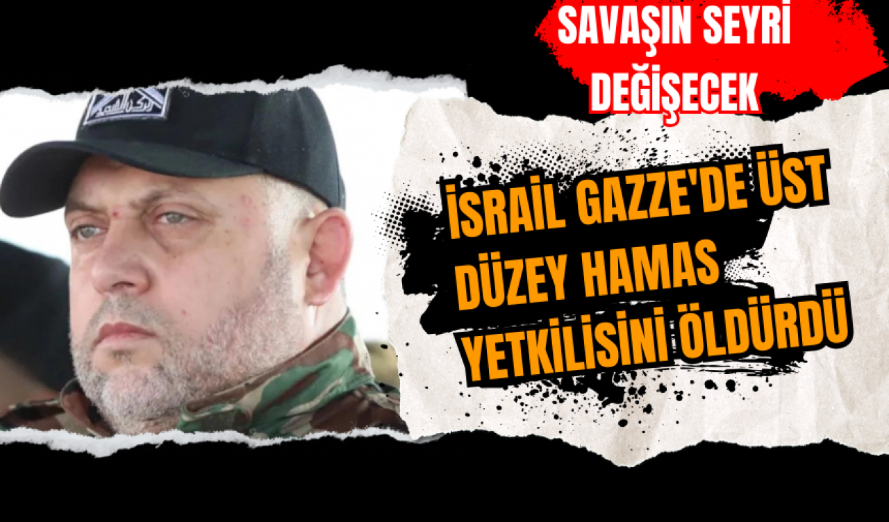 İsrail Gazze'de üst düzey Hamas yetkilisini öldürdü