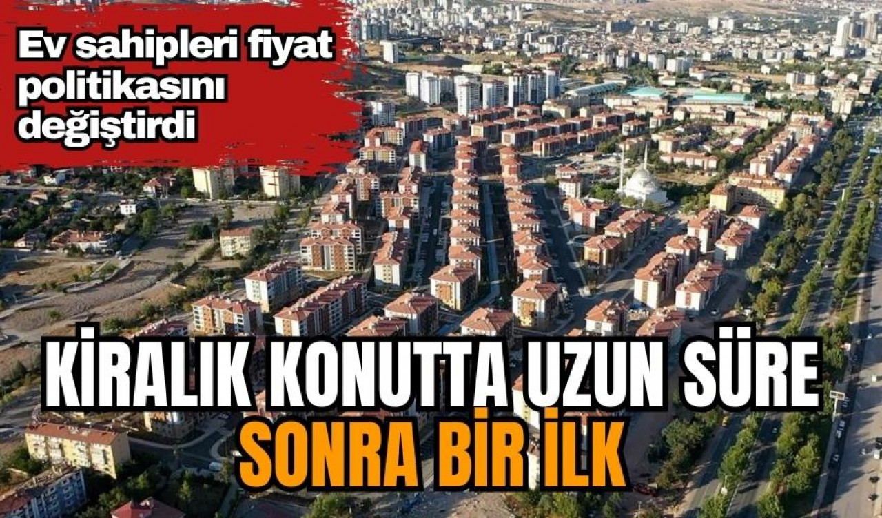 Konut piyasasında fiyat artışları durdu