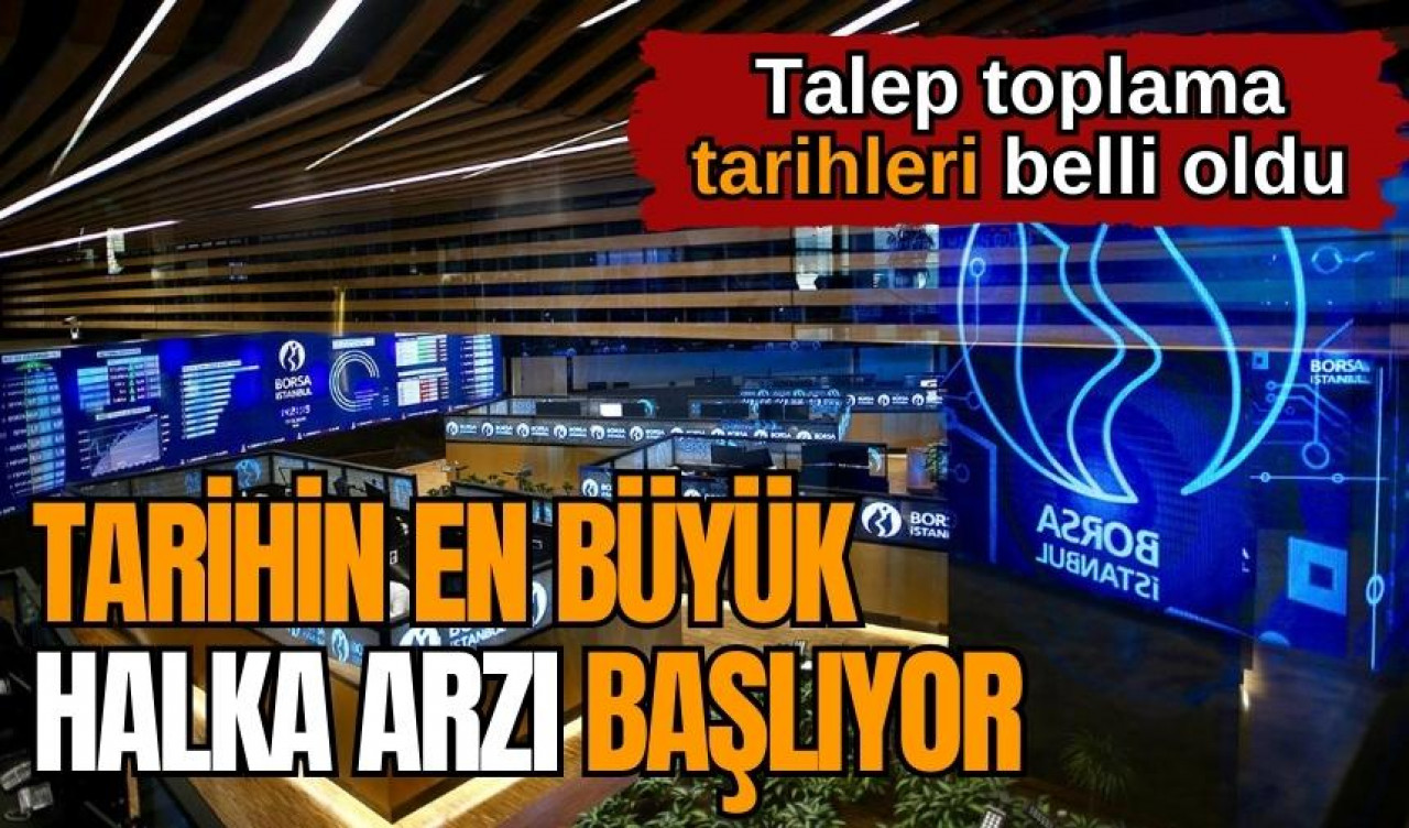 Dev halka arz başlıyor: TAB Gıda halka arz talep toplama tarihleri açıklandı