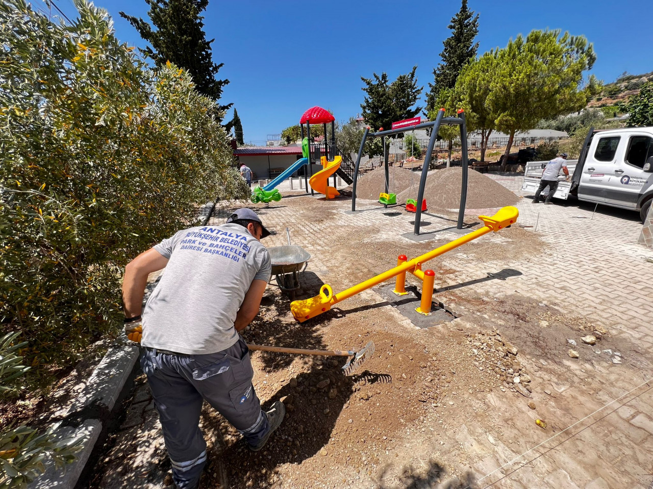 Gazipaşa Çocuk Oyun Parkı Kuruldu!