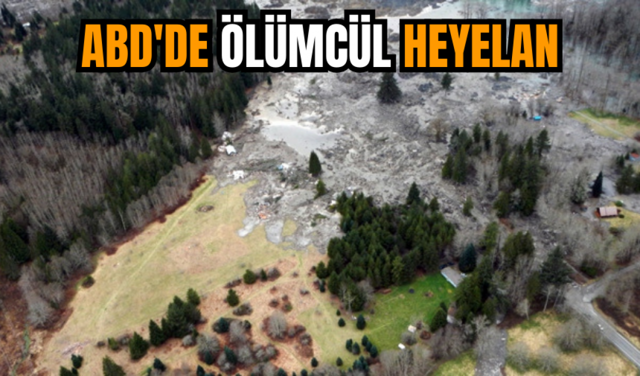 ABD'de ölümcül heyelan