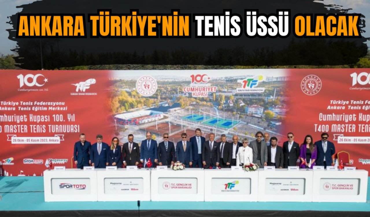 Ankara Türkiye'nin tenis üssü olacak