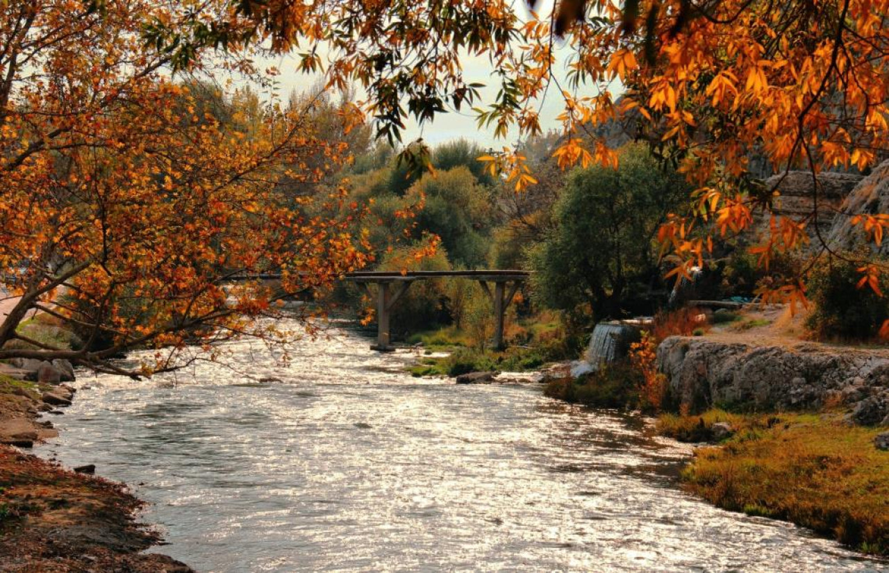 Afşin'in doğal cenneti sonbaharda büyülüyor!