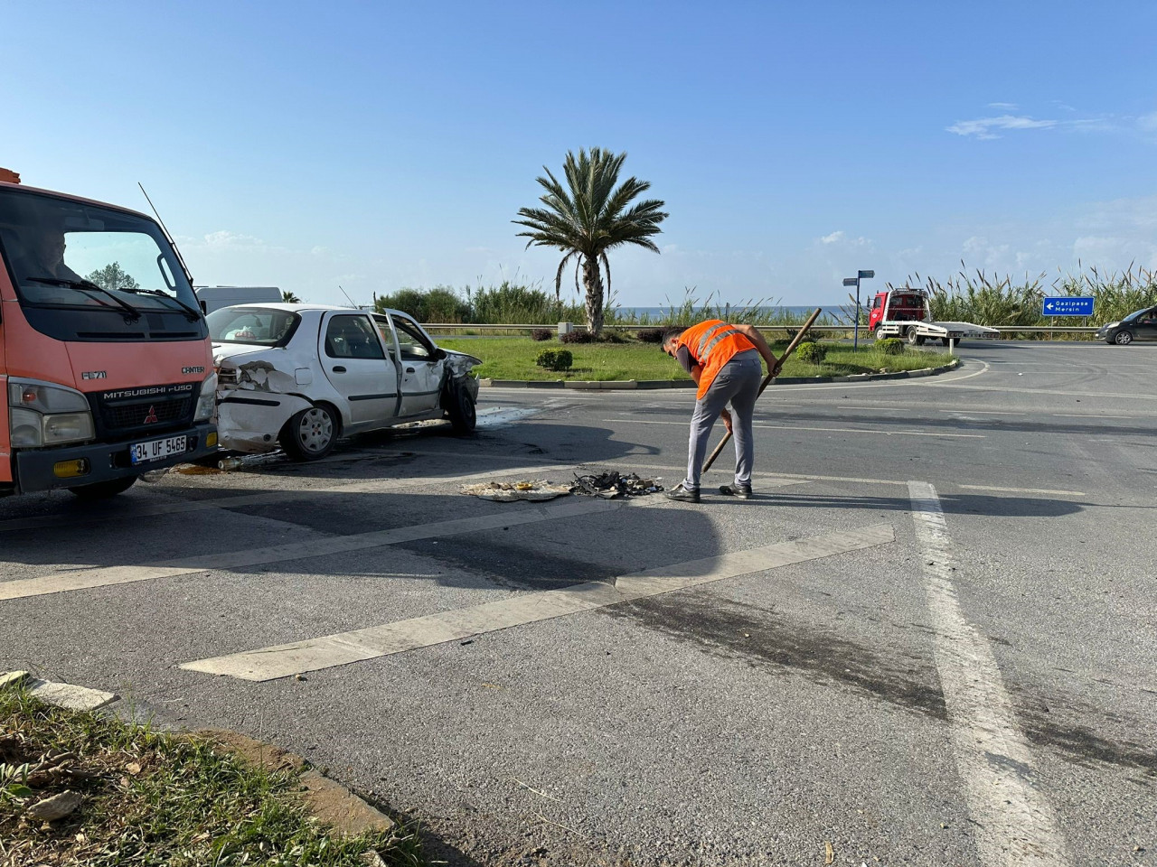 Alanya'da savaş alanına döndü