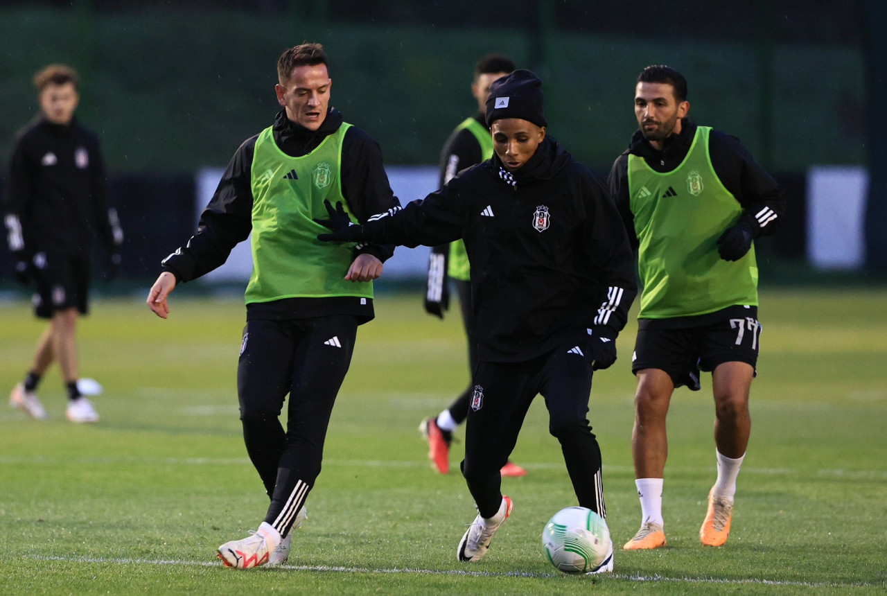 Beşiktaş Club Brugge maçının hazırlıklarını sürdürüyor