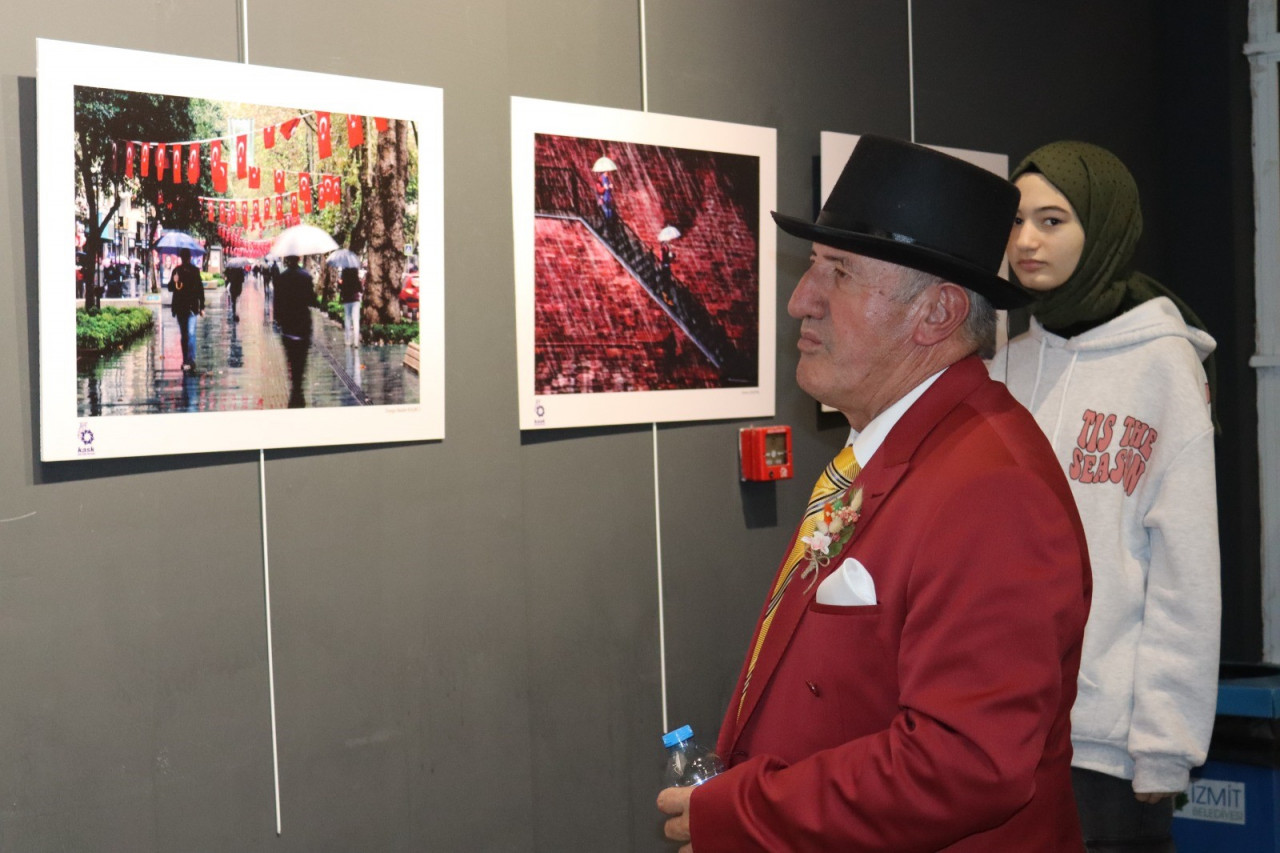 Yağmurun Renkleri doğanın dansı fotoğraf sergisi Kocaeli'de