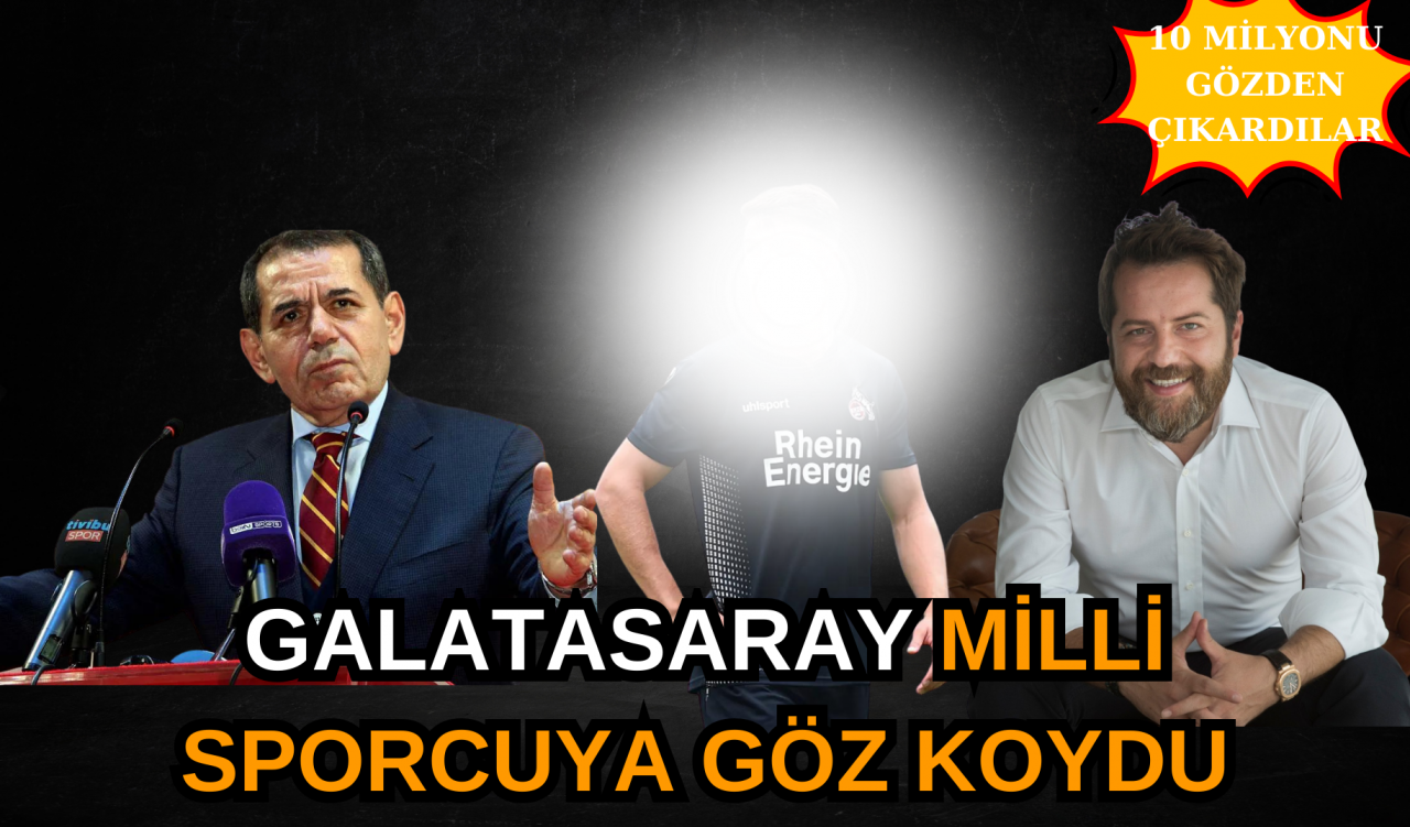 Galatasaray Milli sporcuya göz koydu tam 10 milyonu gözden çıkardılar