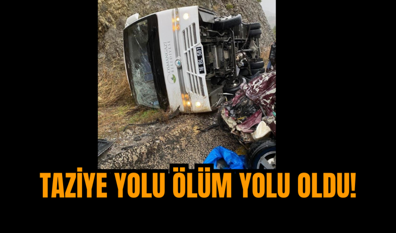 Taziye yolu ölüm yolu oldu!