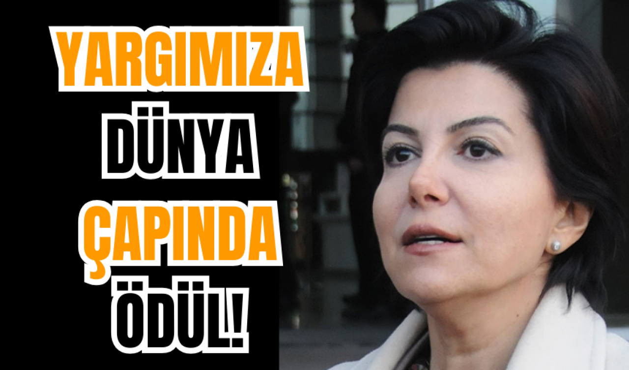 Yargımıza dünya çapında ödül!