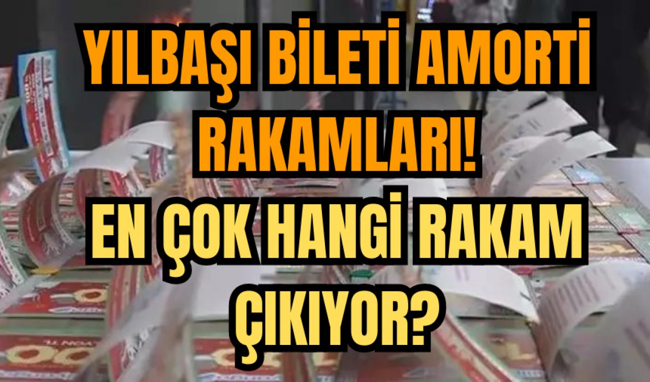 Yılbaşı Bileti Amorti Rakamları: En Çok Hangi Rakam Çıkıyor?