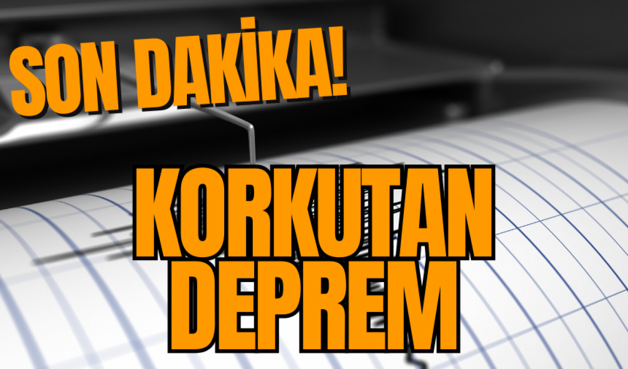 Korkutan Deprem Yine Sallandı!