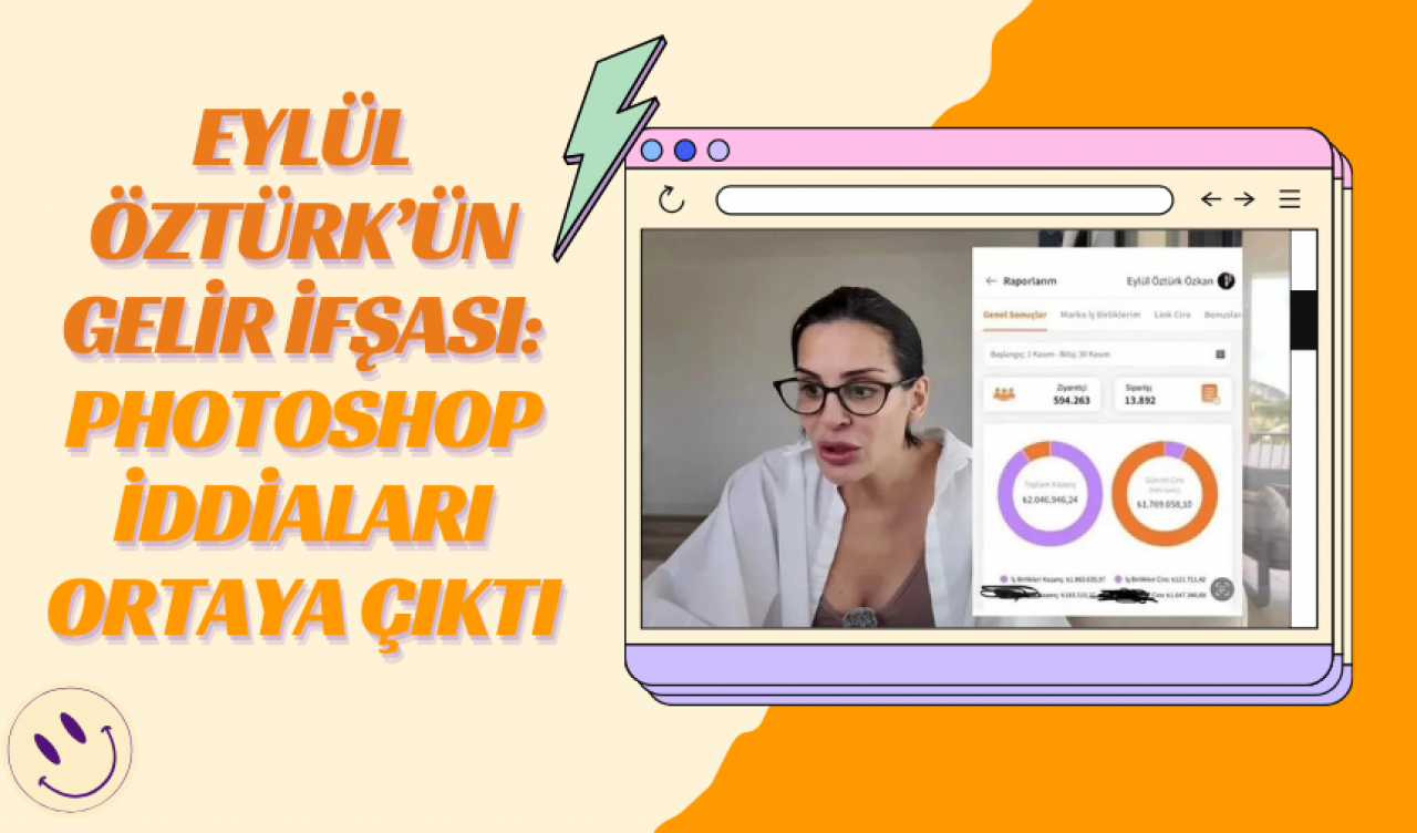 Eylül Öztürk’ün Gelir İfşası: Photoshop İddiaları Ortaya Çıktı