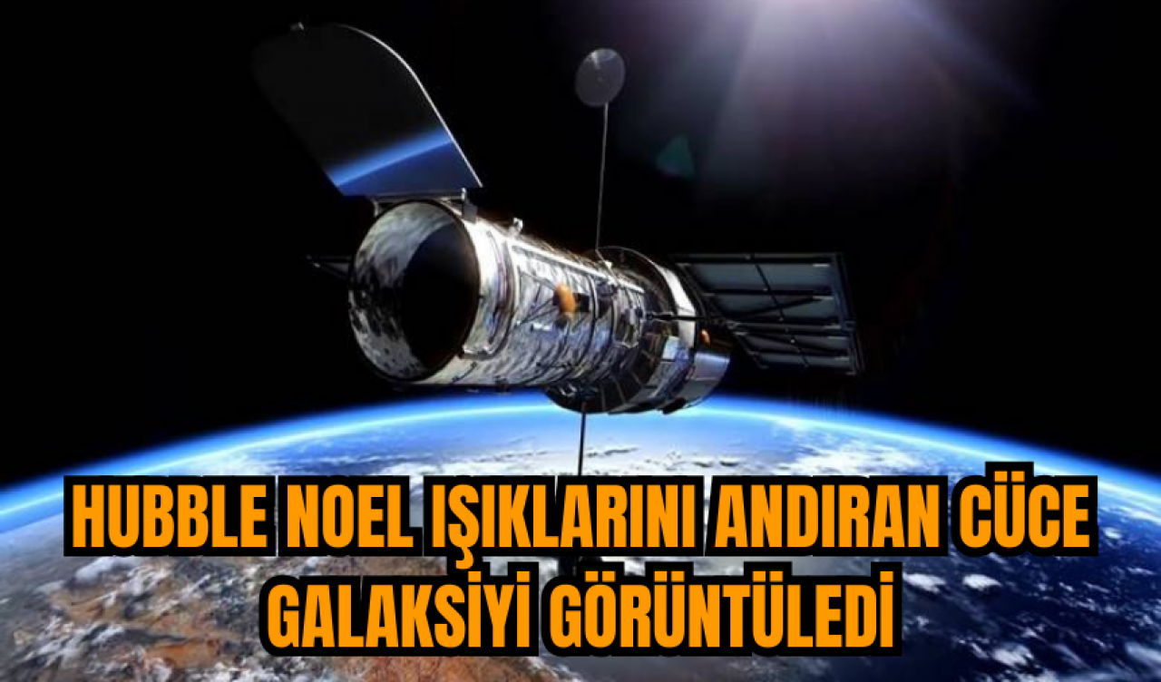 Hubble Noel ışıklarını andıran cüce galaksiyi görüntüledi