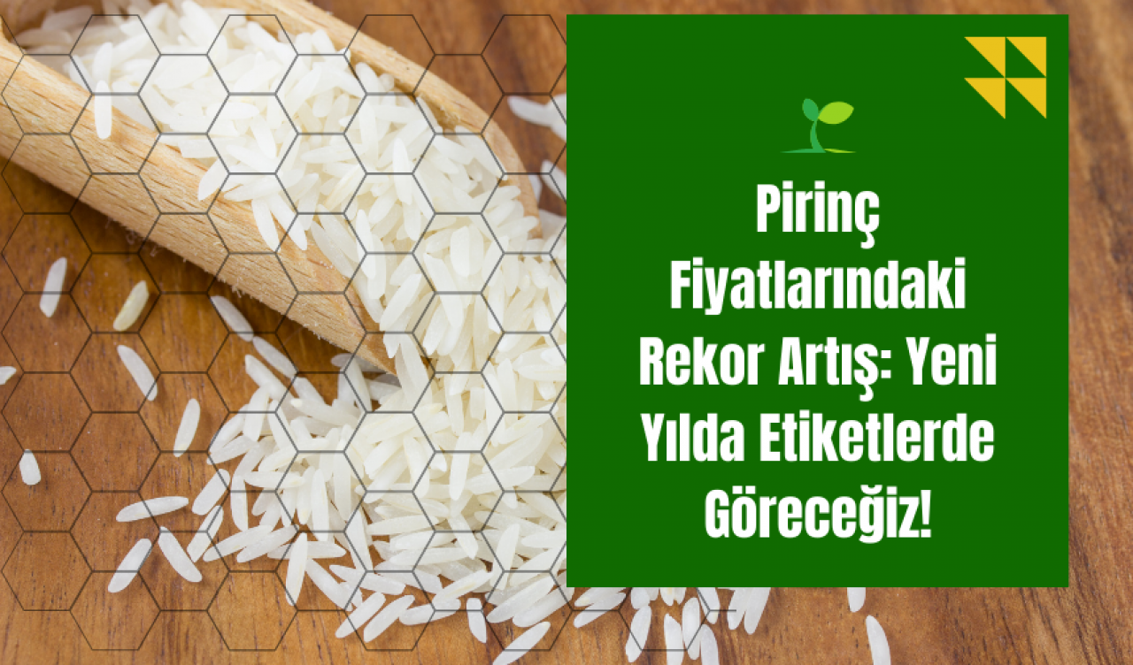 Pirinç Fiyatlarındaki Rekor Artış: Yeni Yılda Etiketlerde Göreceğiz!