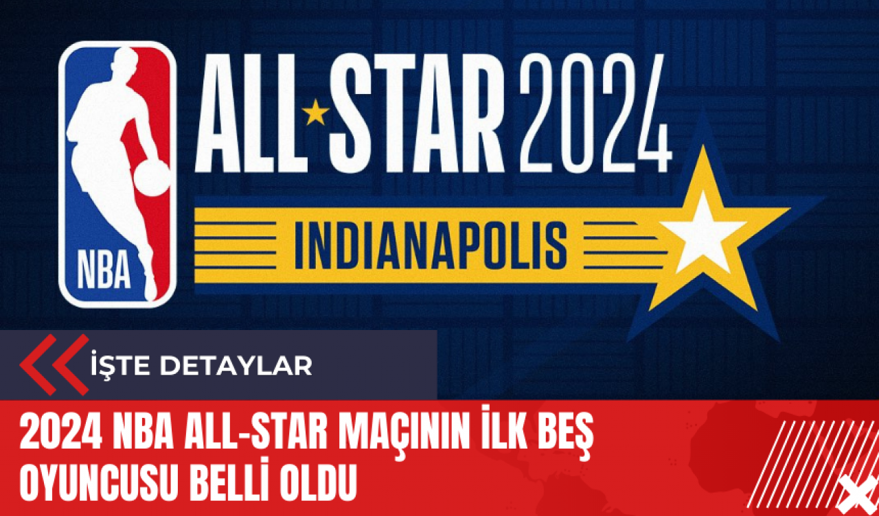 2024 NBA All-Star maçının ilk beş oyuncusu belli oldu