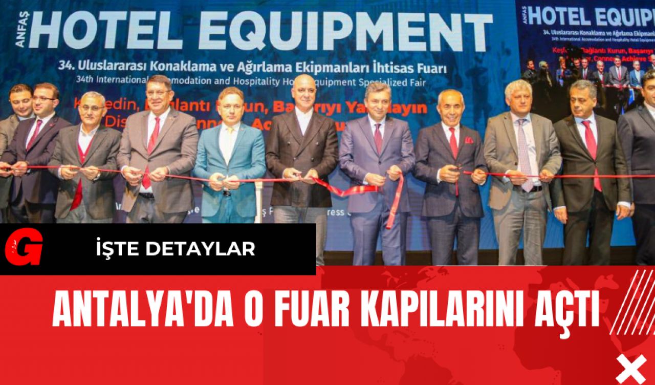 Antalya'da O Fuar Kapılarını Açtı