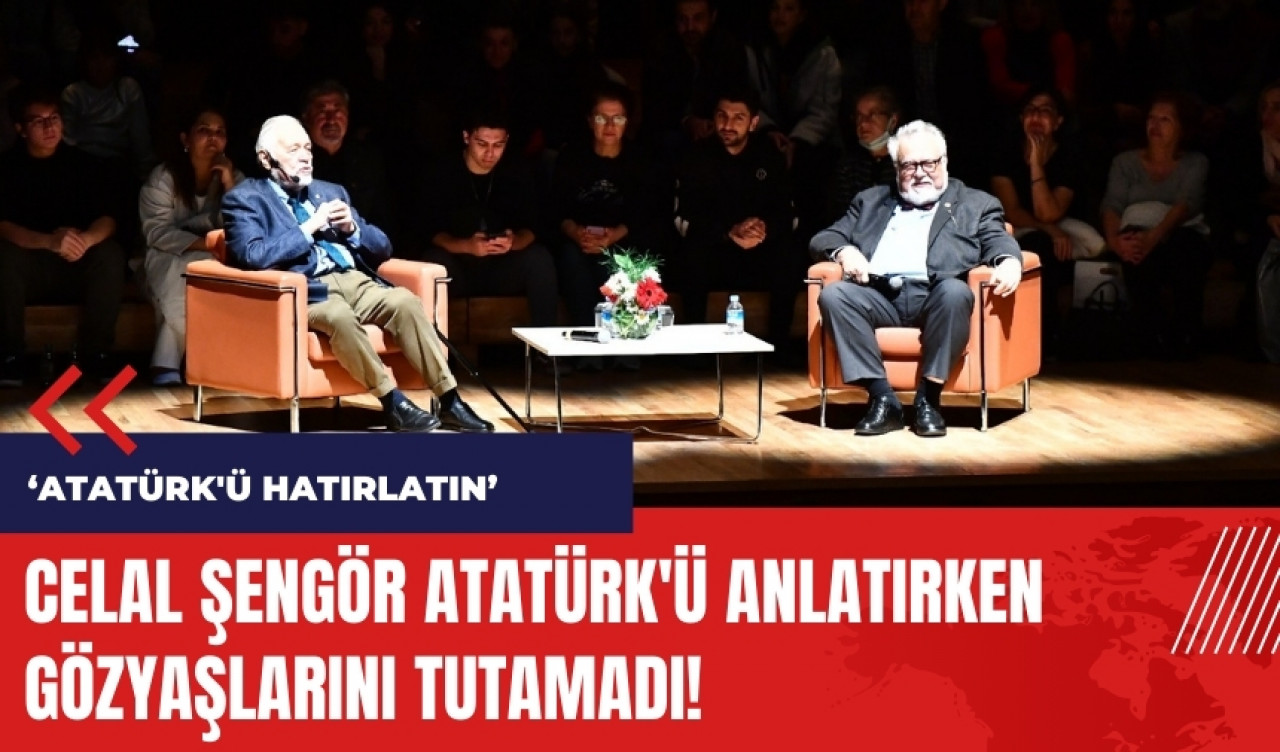 Celal Şengör Atatürk'ü anlatırken gözyaşlarını tutamadı!