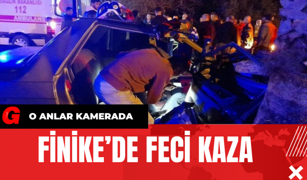 Finike’de Feci Kaza