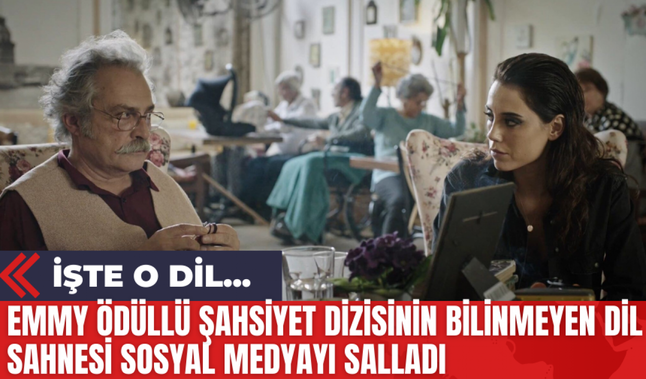 Emmy Ödüllü Şahsiyet Dizisinin Bilinmeyen Dil Sahnesi Sosyal Medyayı Salladı