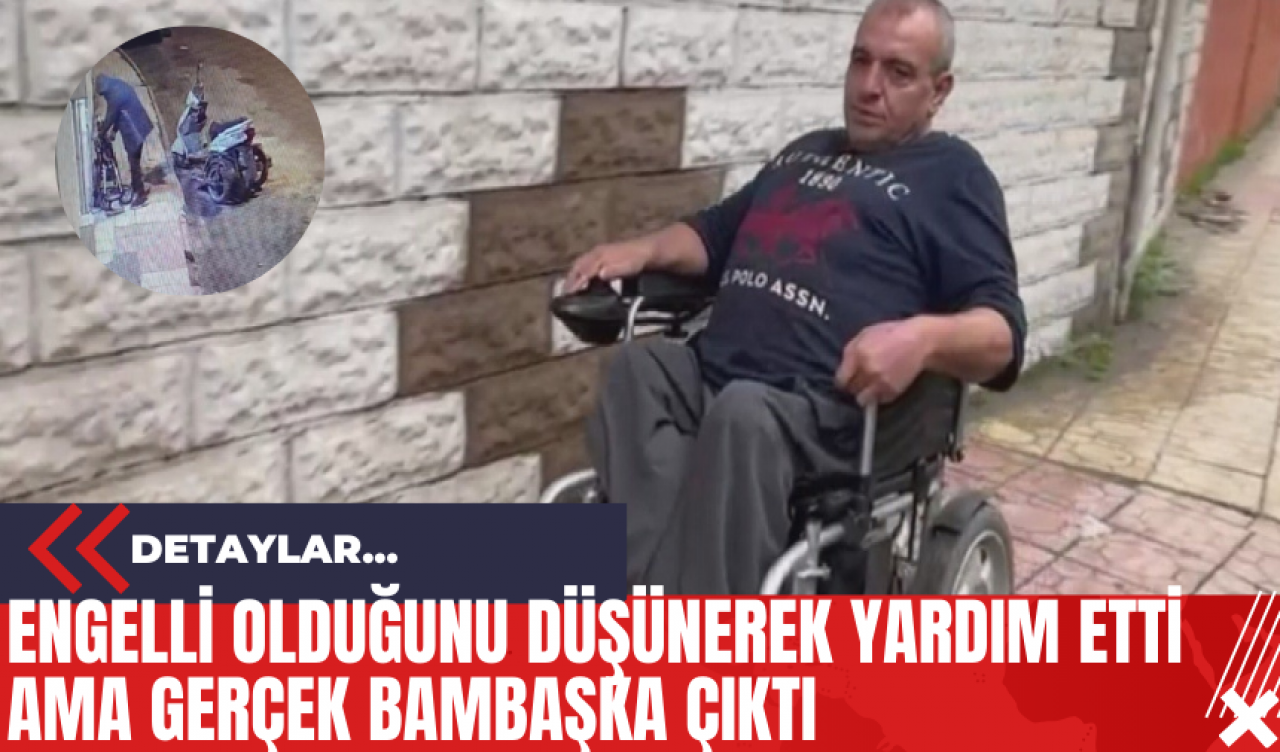 Engelli Olduğunu Düşünerek Yardım Etti Ama Gerçek Bambaşka Çıktı