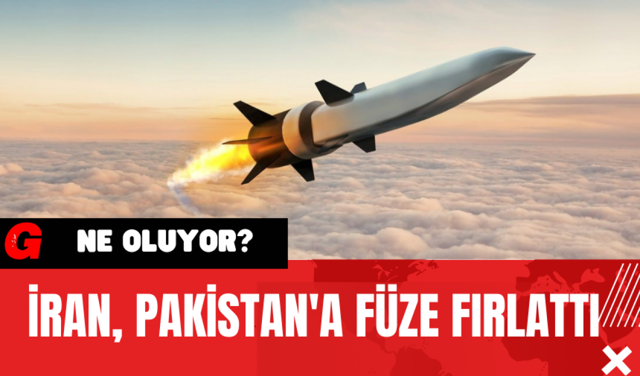 İran Pakistan'a füze fırlattı