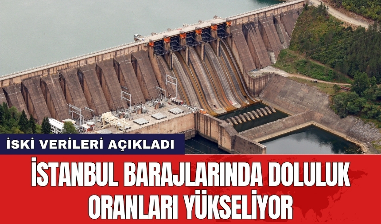 İSKİ verileri açıkladı: İstanbul barajlarında doluluk oranları yükseliyor