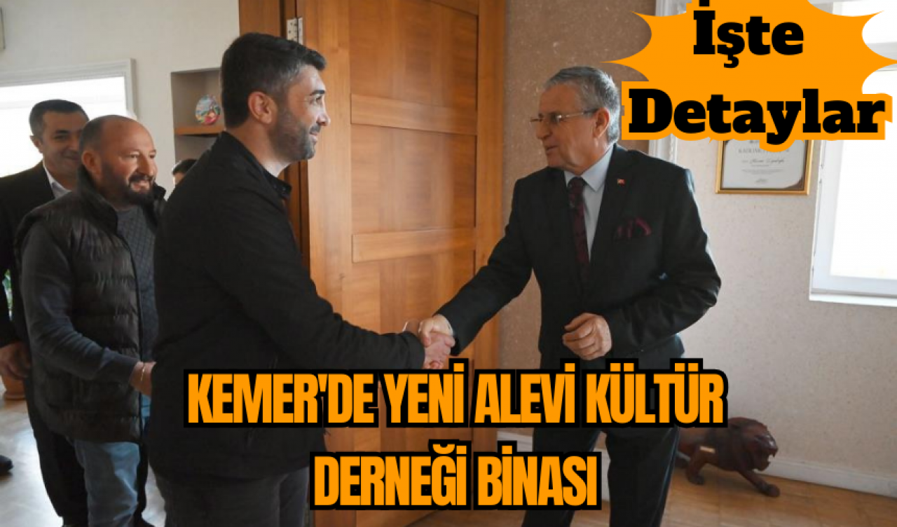 Kemer'de Yeni Alevi Kültür Derneği Binası