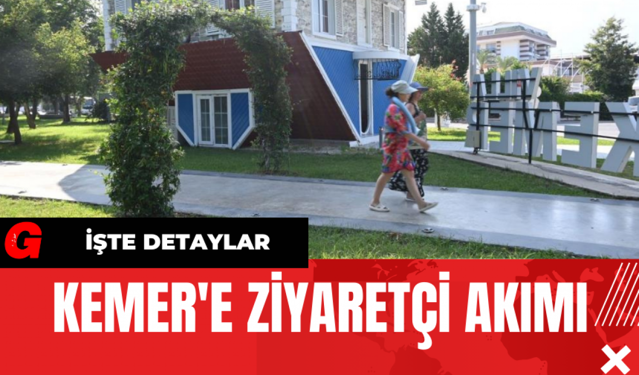 Kemer'e Ziyaretçi Akını