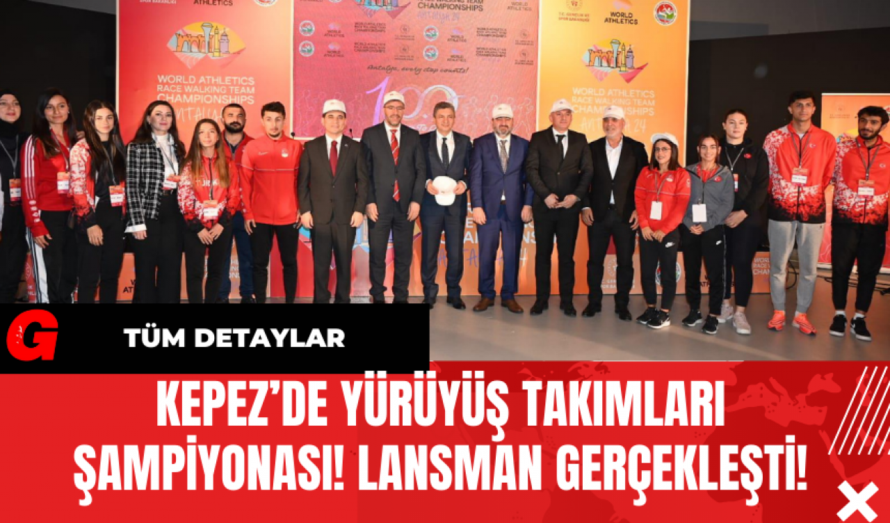 Kepez’de Yürüyüş Takımları Şampiyonası! Lansman Gerçekleşti!